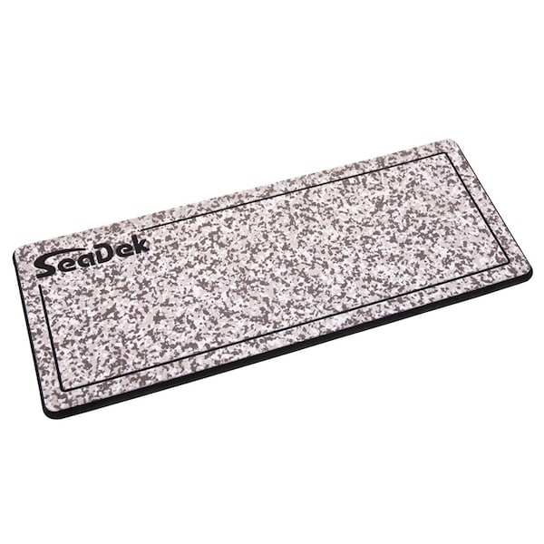 Seadek 16 x 39in 20mm Dual Density Large Helm Pad w/SeaDek Logo - Brushed Texture - Snow Camo/ 37926-83699 - main